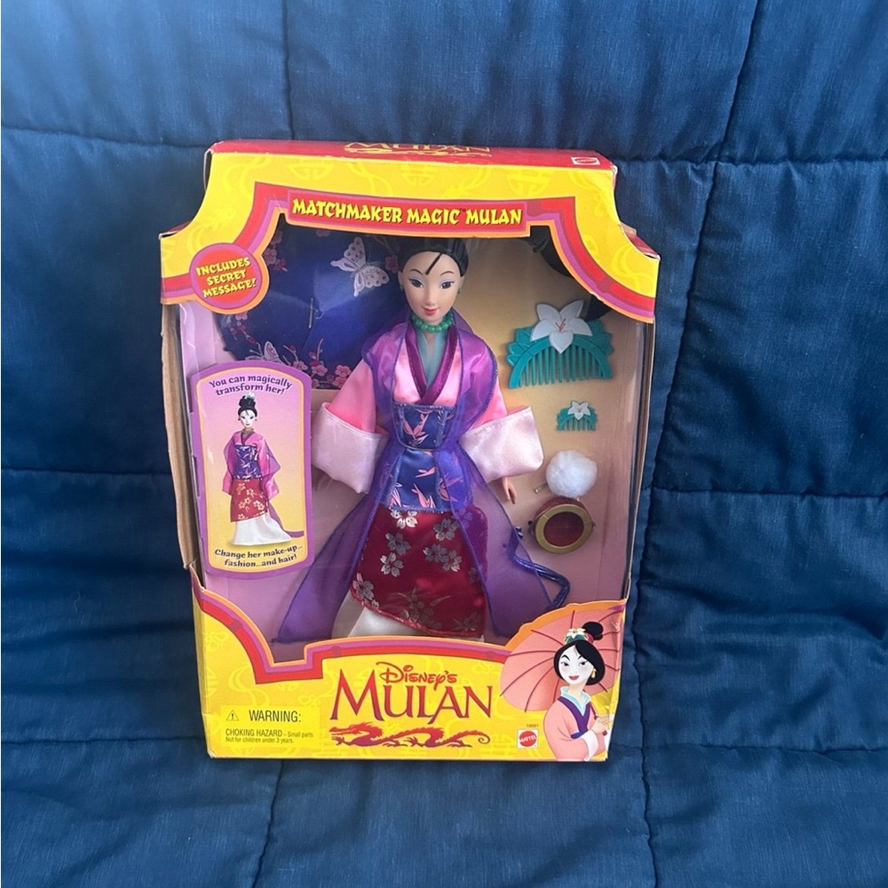 Disney’s Mulan Matchmaker Magic Mulan Mattel 1997